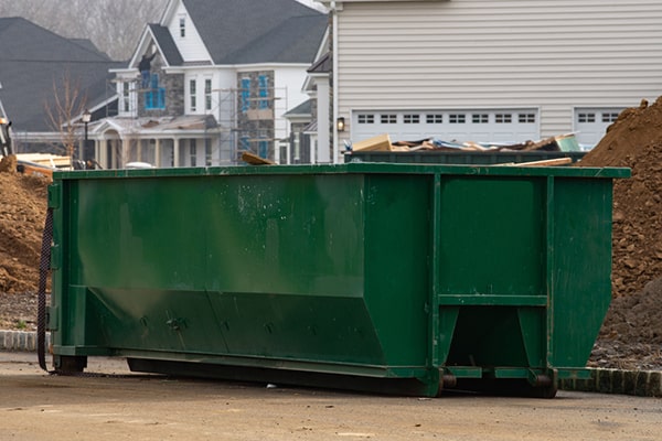we have specific restrictions on hazardous materials and other prohibited items for our construction dumpsters